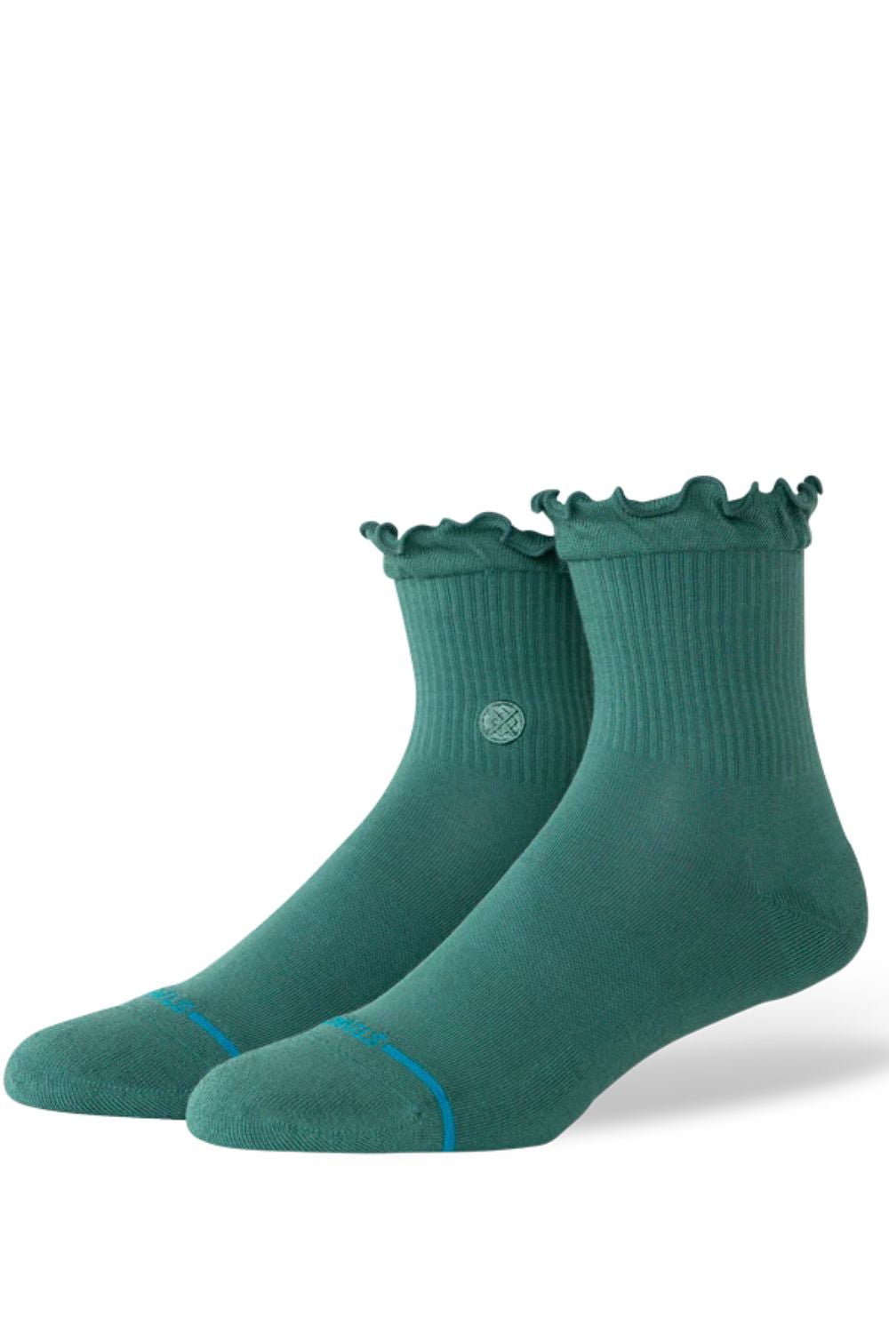 STANCE - RUFFLE ICON QUARTER - TEAL