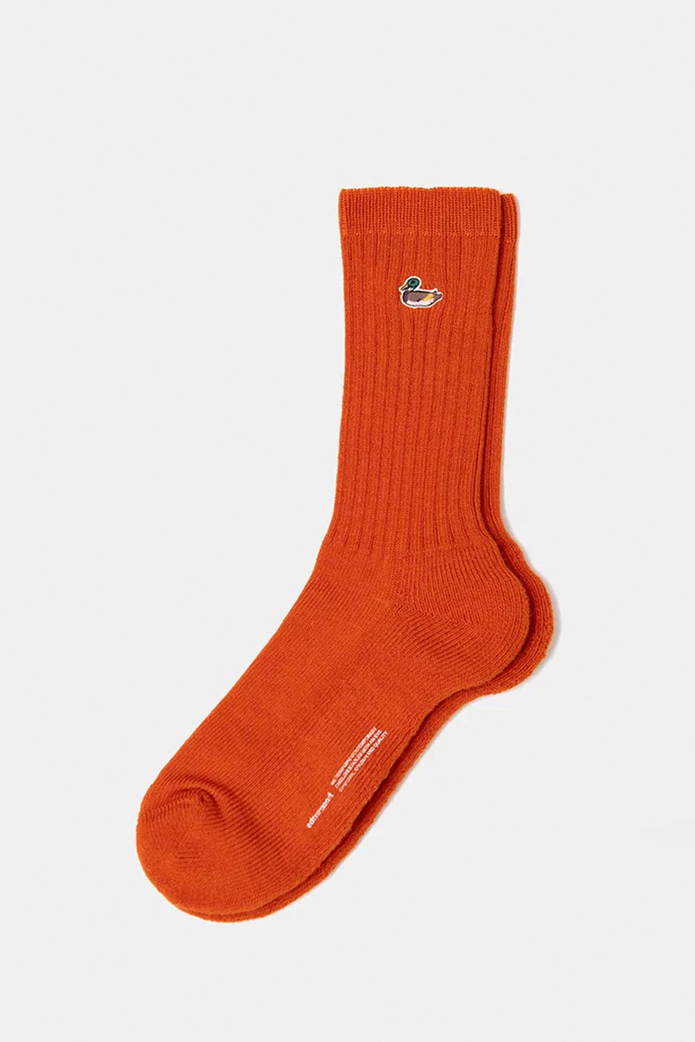 EDMMOND - DUCK SOCKS - PLAIN ORANGE