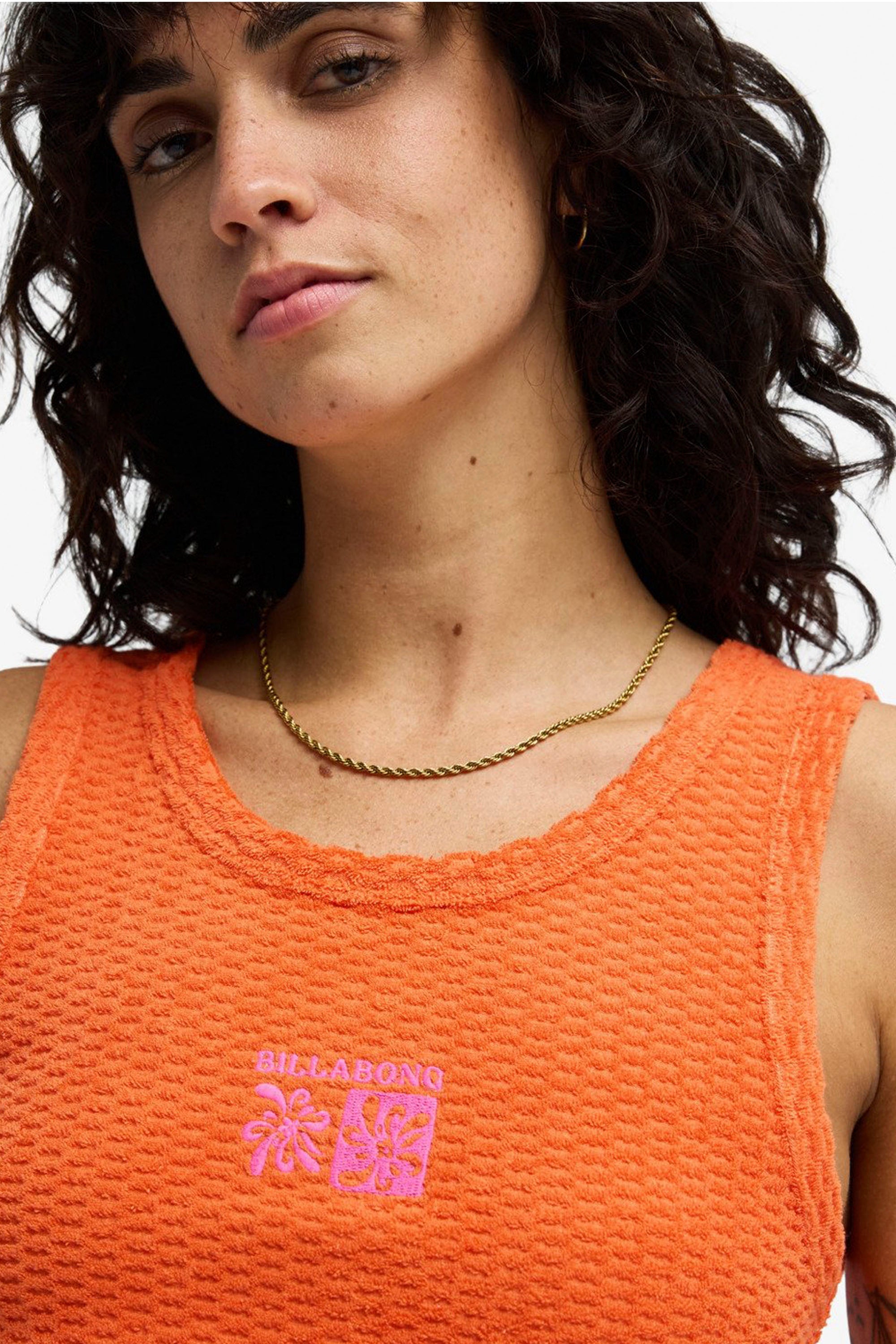 BILLABONG - GOOD VIBES TANK - FUSION ORANGE