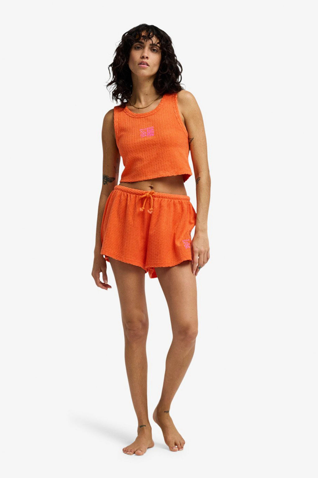 BILLABONG - GOOD VIBES TANK - FUSION ORANGE