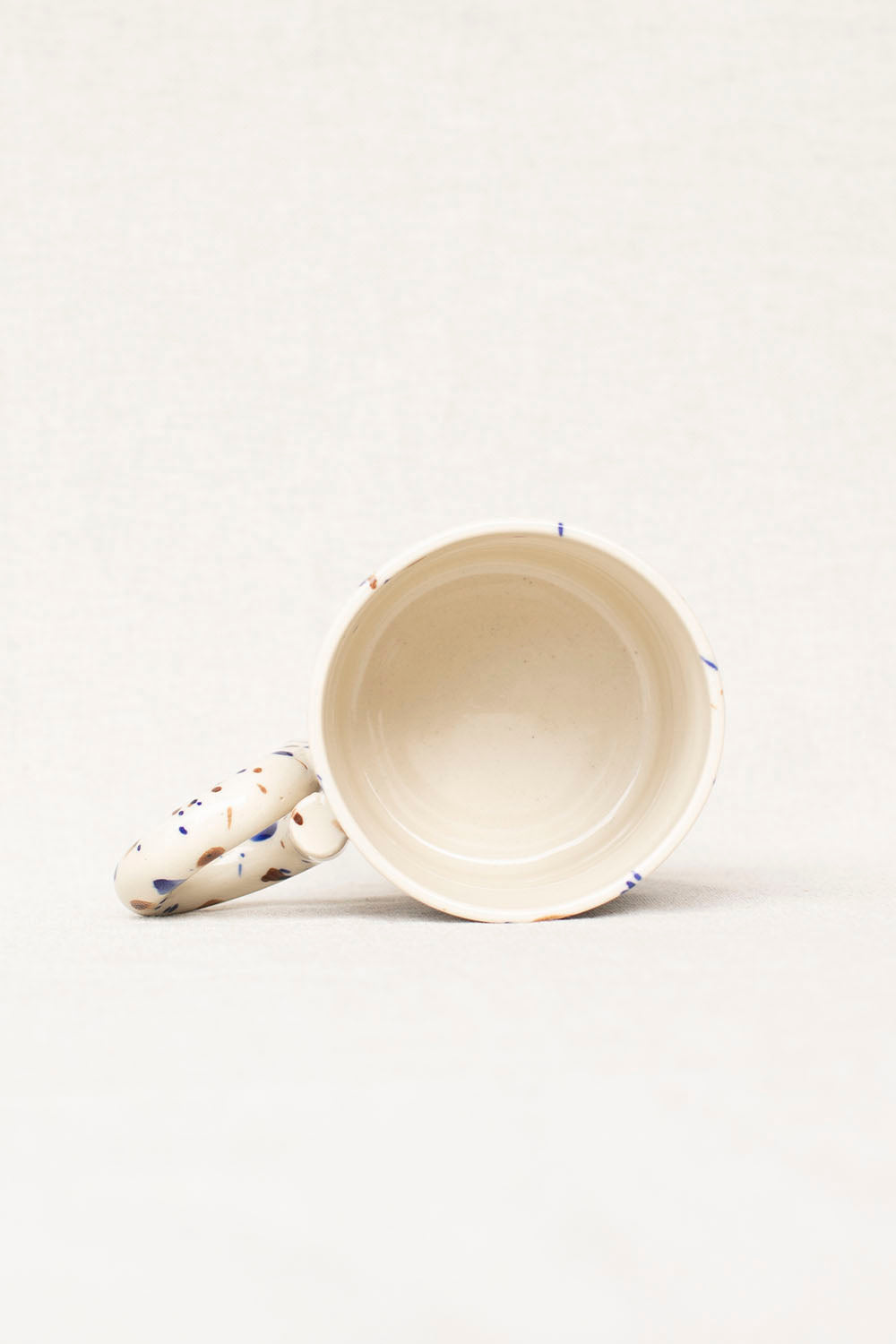 LUZ CERAMICS - BROWN BLUE MUG
