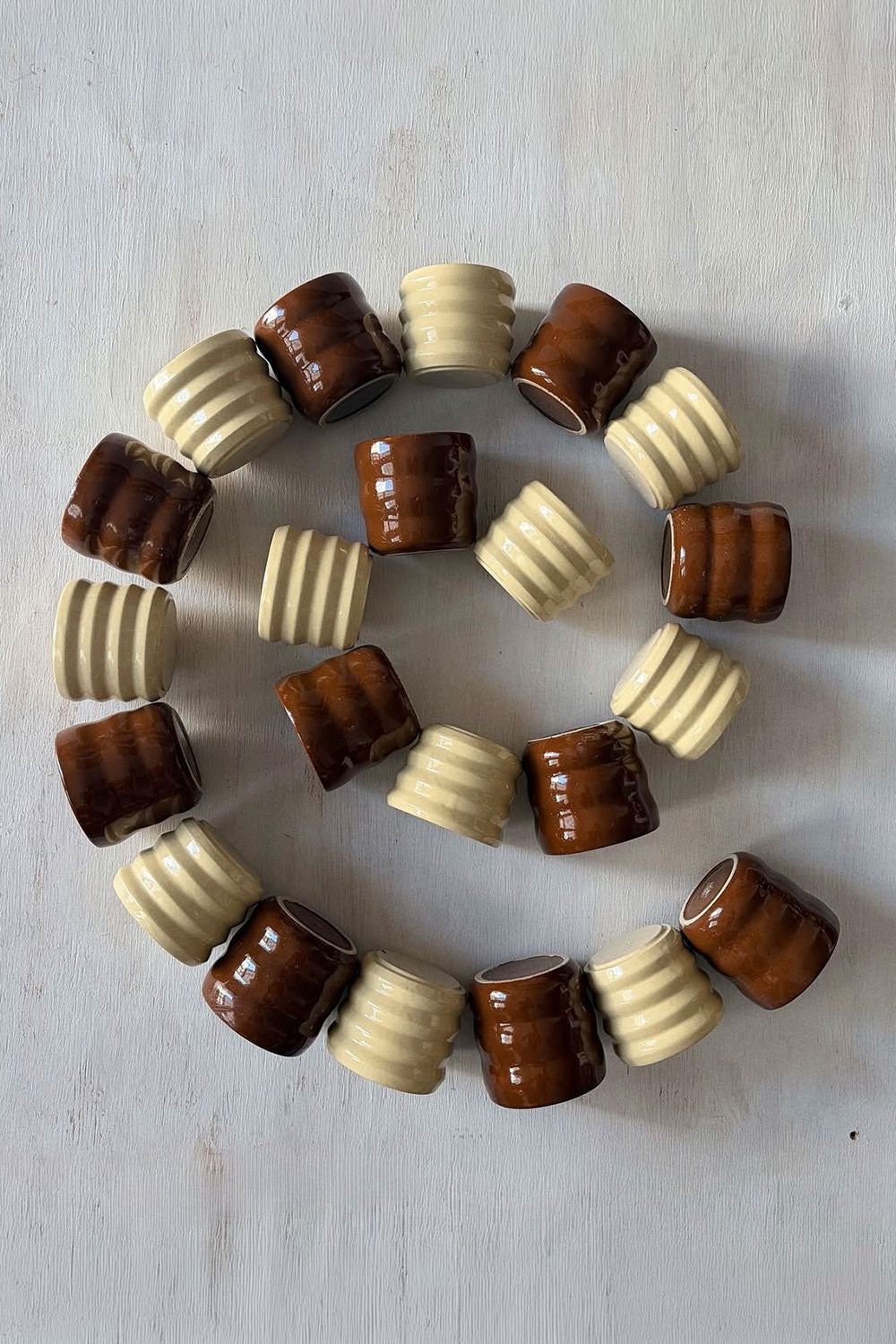 LUZ CERAMICS - BROWN CUP
