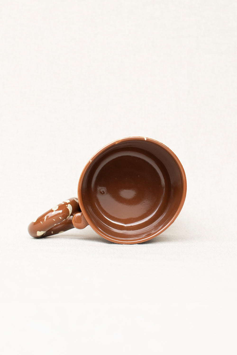 LUZ CERAMICS - BROWN WHITE MUG