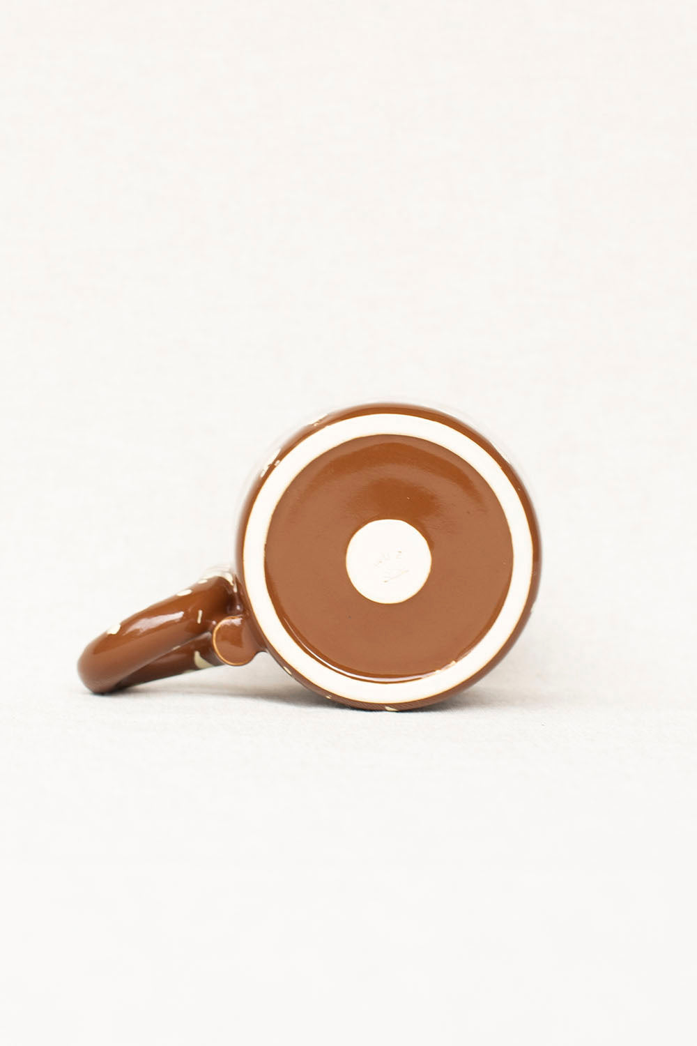 LUZ CERAMICS - BROWN WHITE MUG
