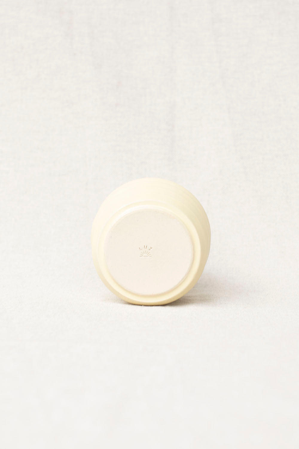 LUZ CERAMICS - YELLOW IRREGULAR CUP
