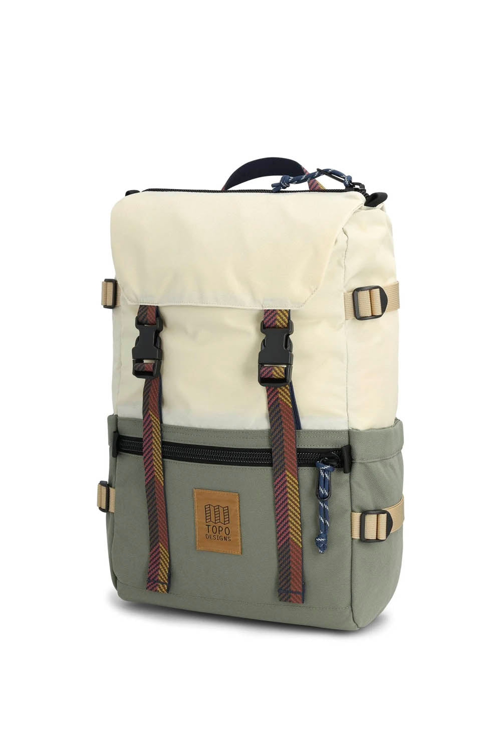 TOPO DESIGNS - ROVER PACK CLASSIC - 20L - BONE WHITE/BEETLE
