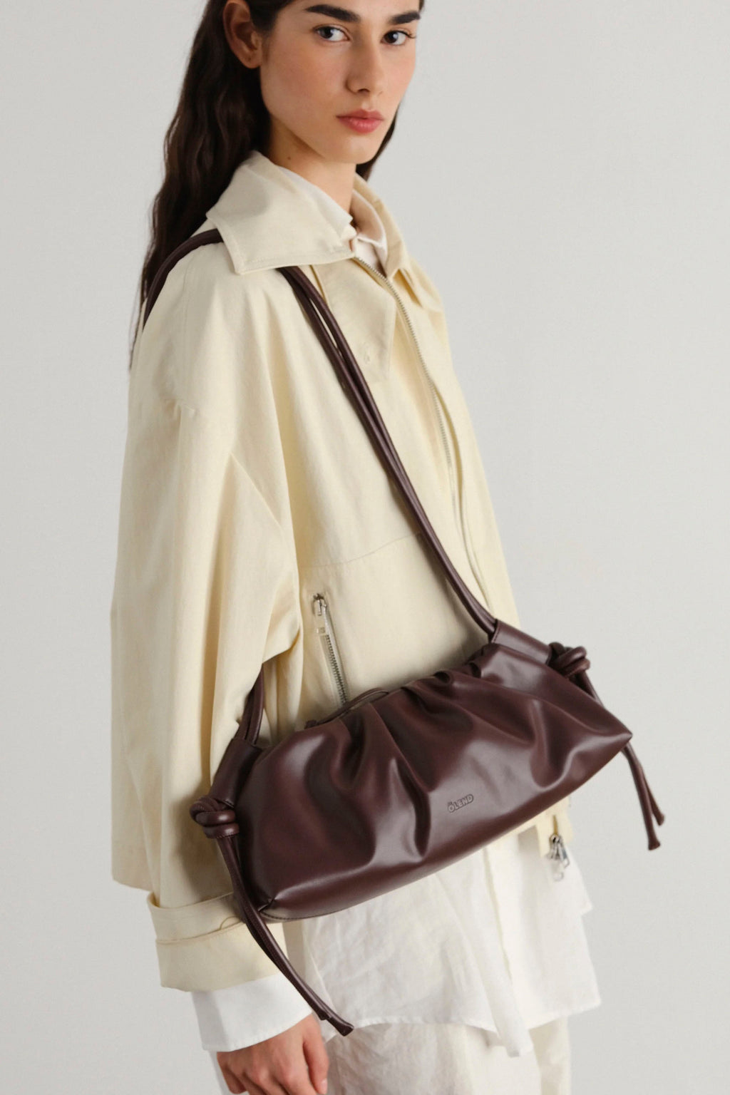 ÖLEND - DUMPLING BAG - CHOCOLATE