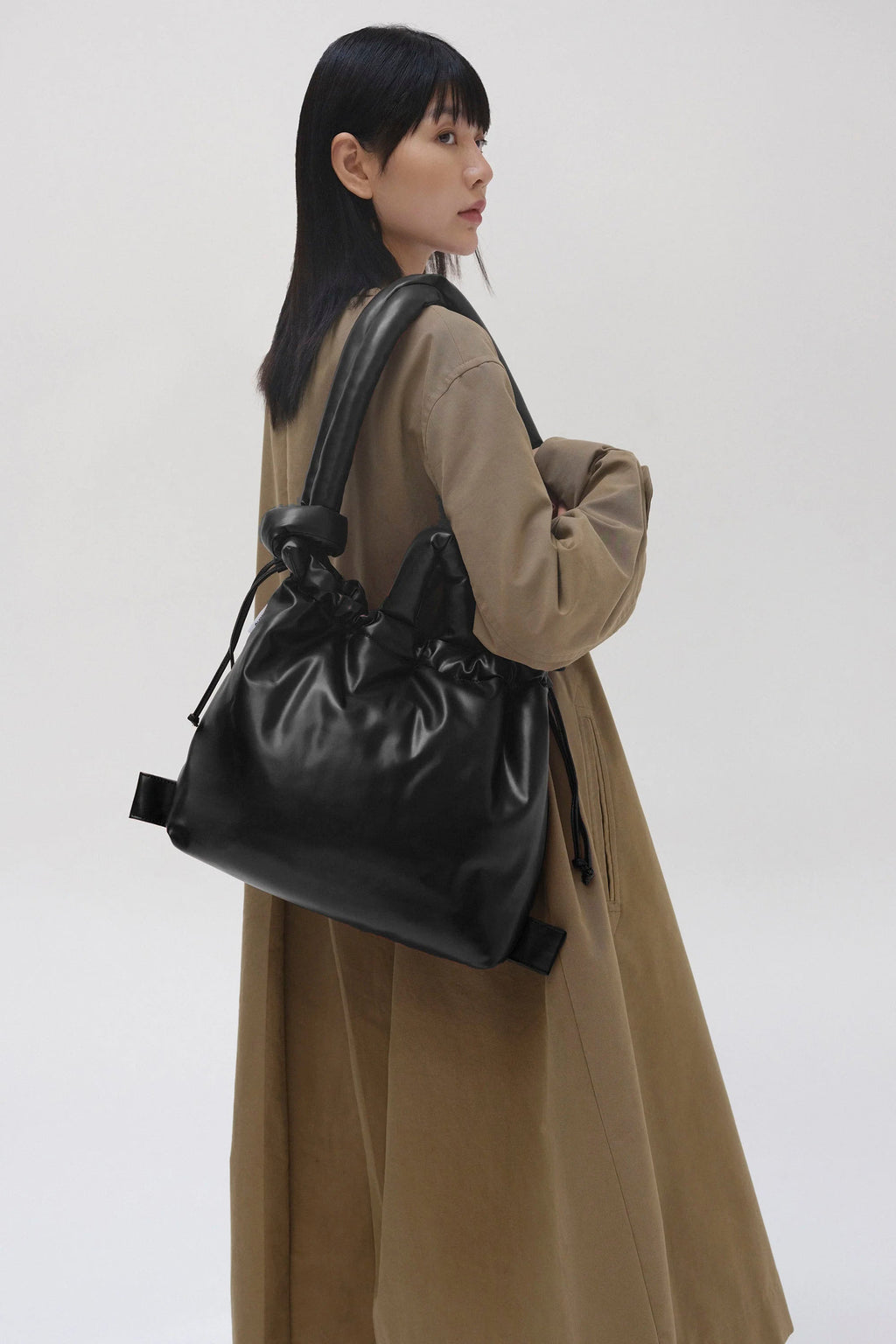 ÖLEND - ONA VEGAN LEATHER - BLACK