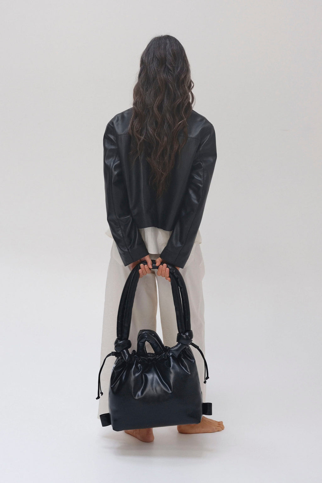 ÖLEND - ONA VEGAN LEATHER - BLACK