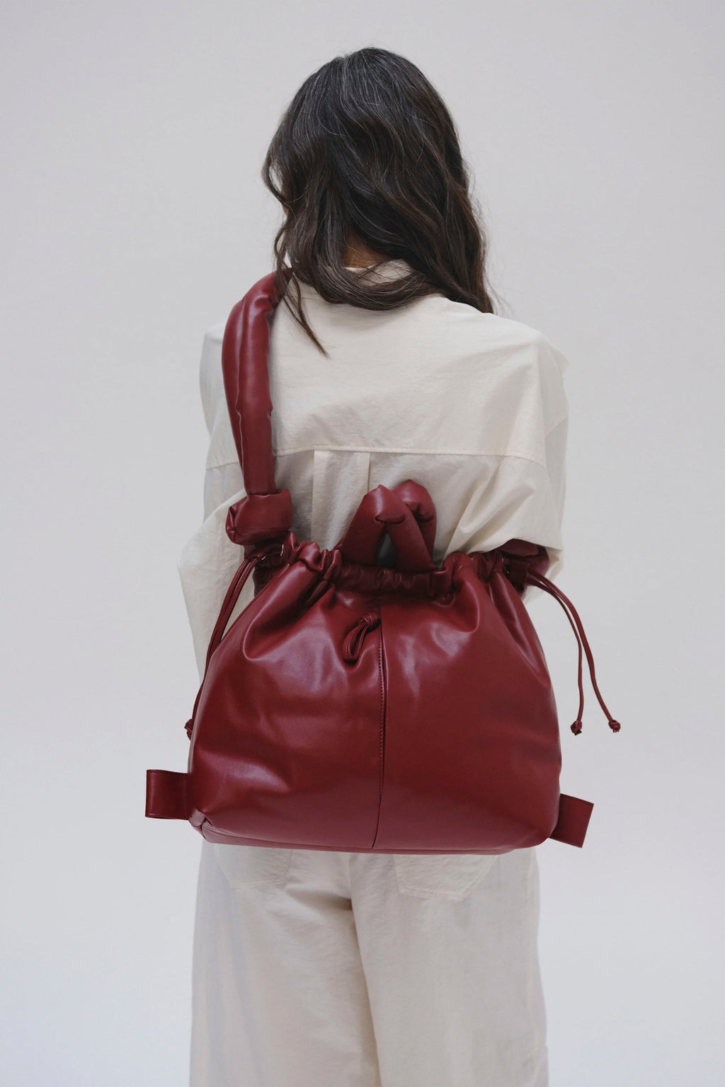 ÖLEND - ONA VEGAN LEATHER - CHERRY RED