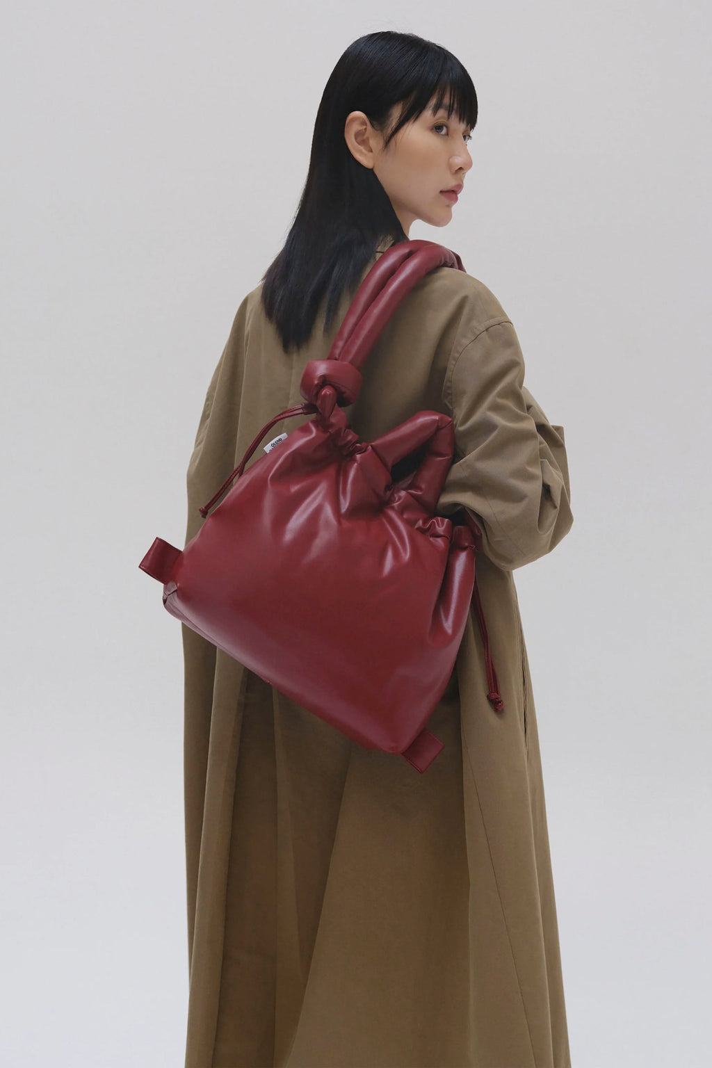 ÖLEND - ONA VEGAN LEATHER - CHERRY RED