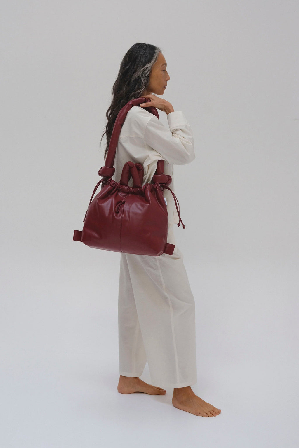 ÖLEND - ONA VEGAN LEATHER - CHERRY RED