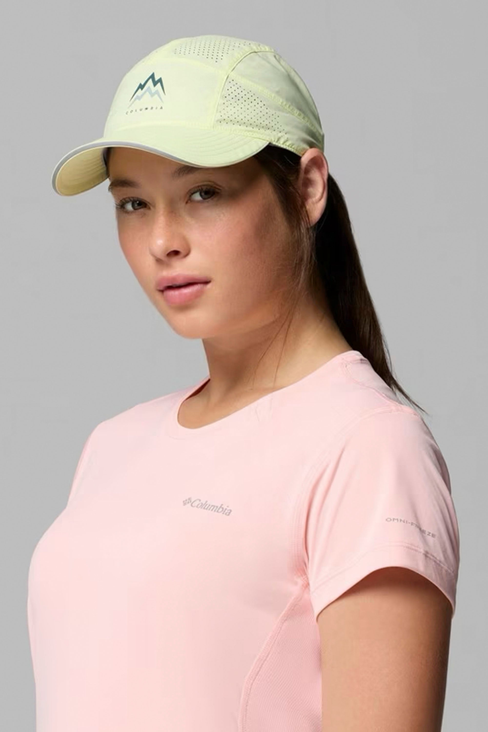COLUMBIA - SPEED TRAIL BALL CAP - CITRON HAZE