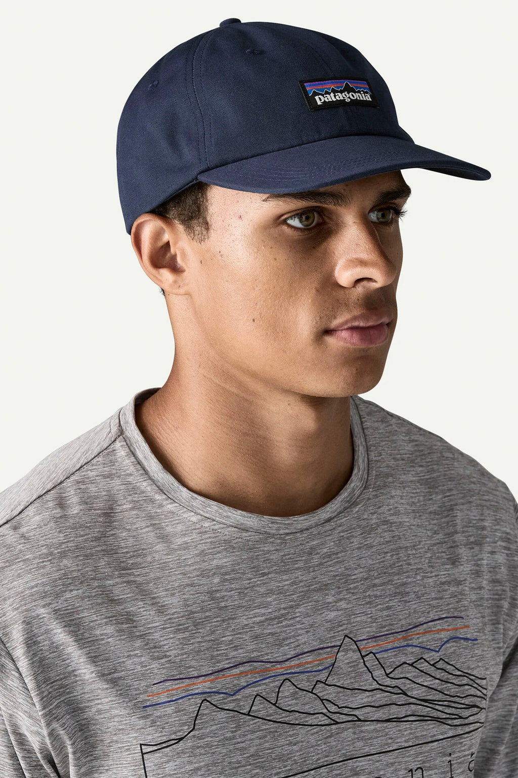 PATAGONIA - P-6 LABEL TRAD CAP - NEW NAVY