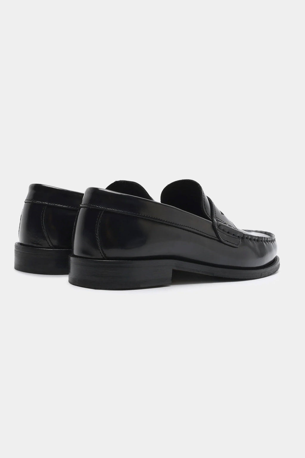 GARMENT PROJECT - MILES PENNY LOAFER - MAN - BLACK POLIDO