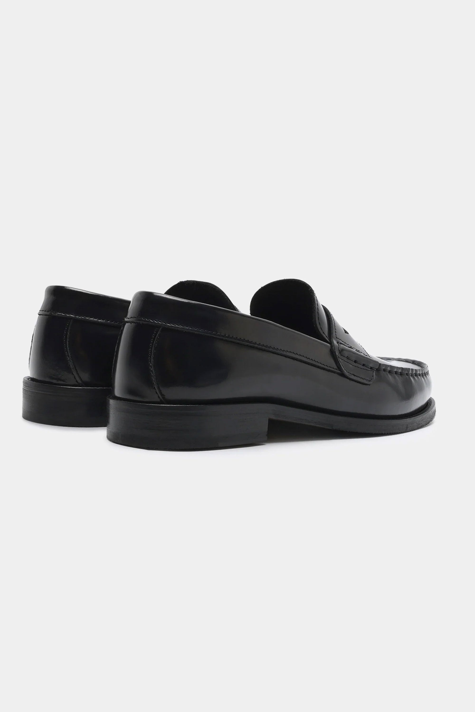 GARMENT PROJECT - MILES PENNY LOAFER - MAN - BLACK POLIDO