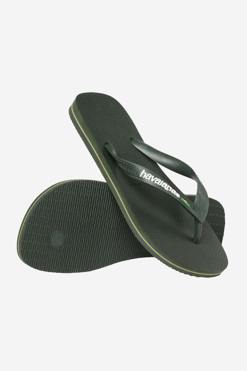 HAVAIANAS - BRASIL LOGO - GREEN OLIVE - MAN