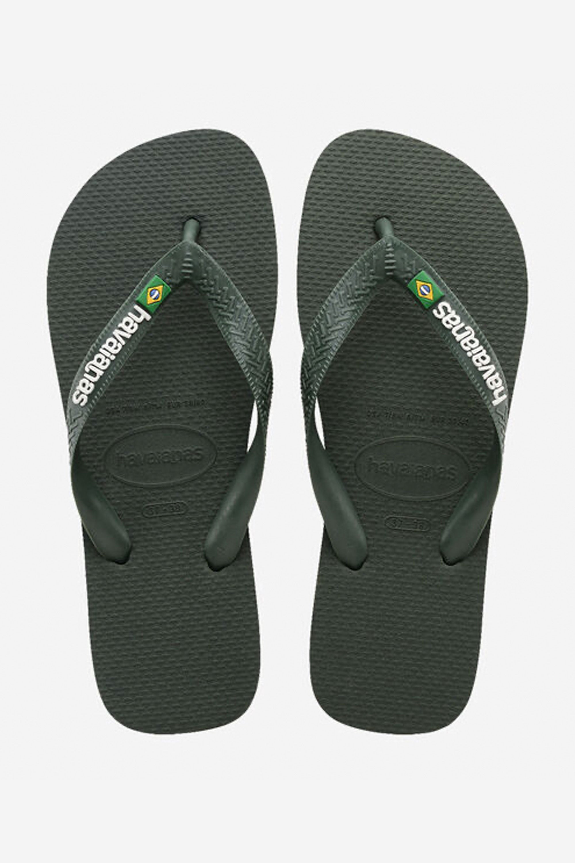 HAVAIANAS - BRASIL LOGO - GREEN OLIVE - MAN