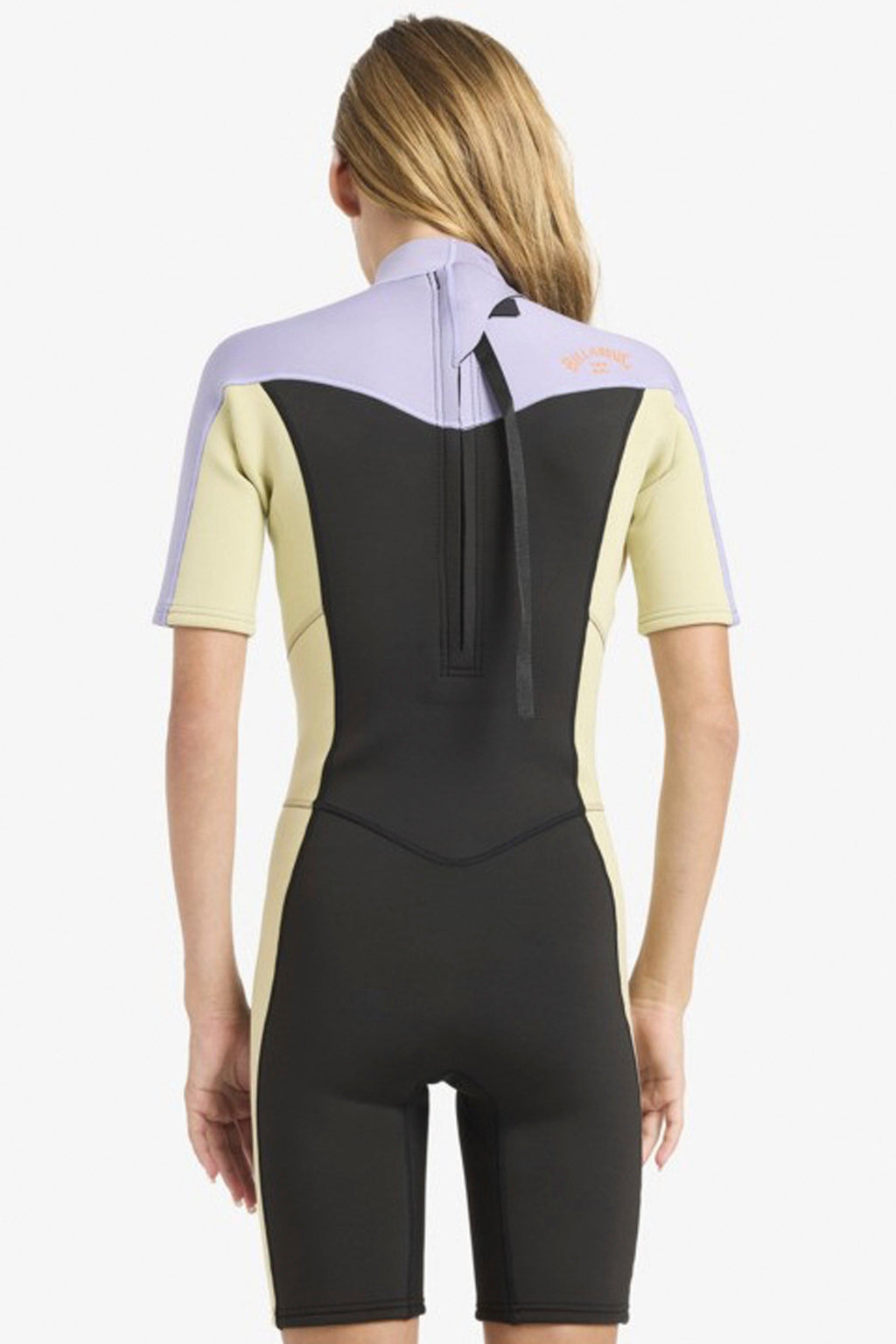 BILLABONG - SYNERGY - 2/2MM - BACK ZIP - GREY VIOLET - GIRL