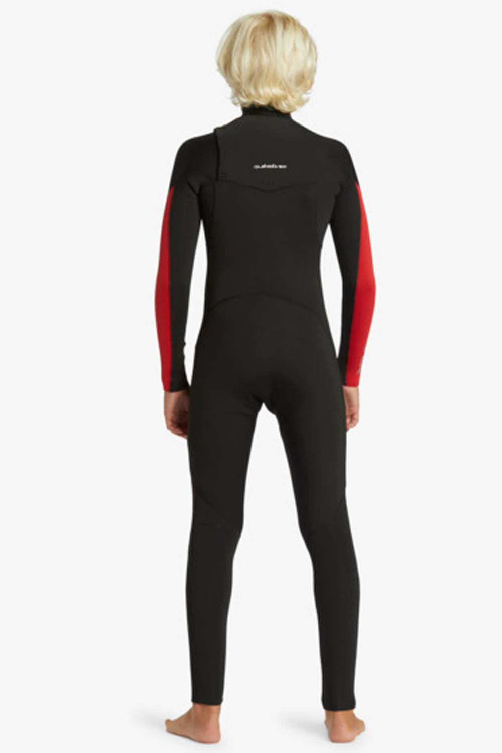 QUIKSILVER - EVERYDAY SESSIONS - 3/2MM - FRONT ZIP - HIGH RISK RED - BOY