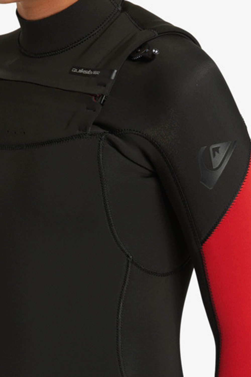QUIKSILVER - EVERYDAY SESSIONS - 3/2MM - FRONT ZIP - HIGH RISK RED - BOY