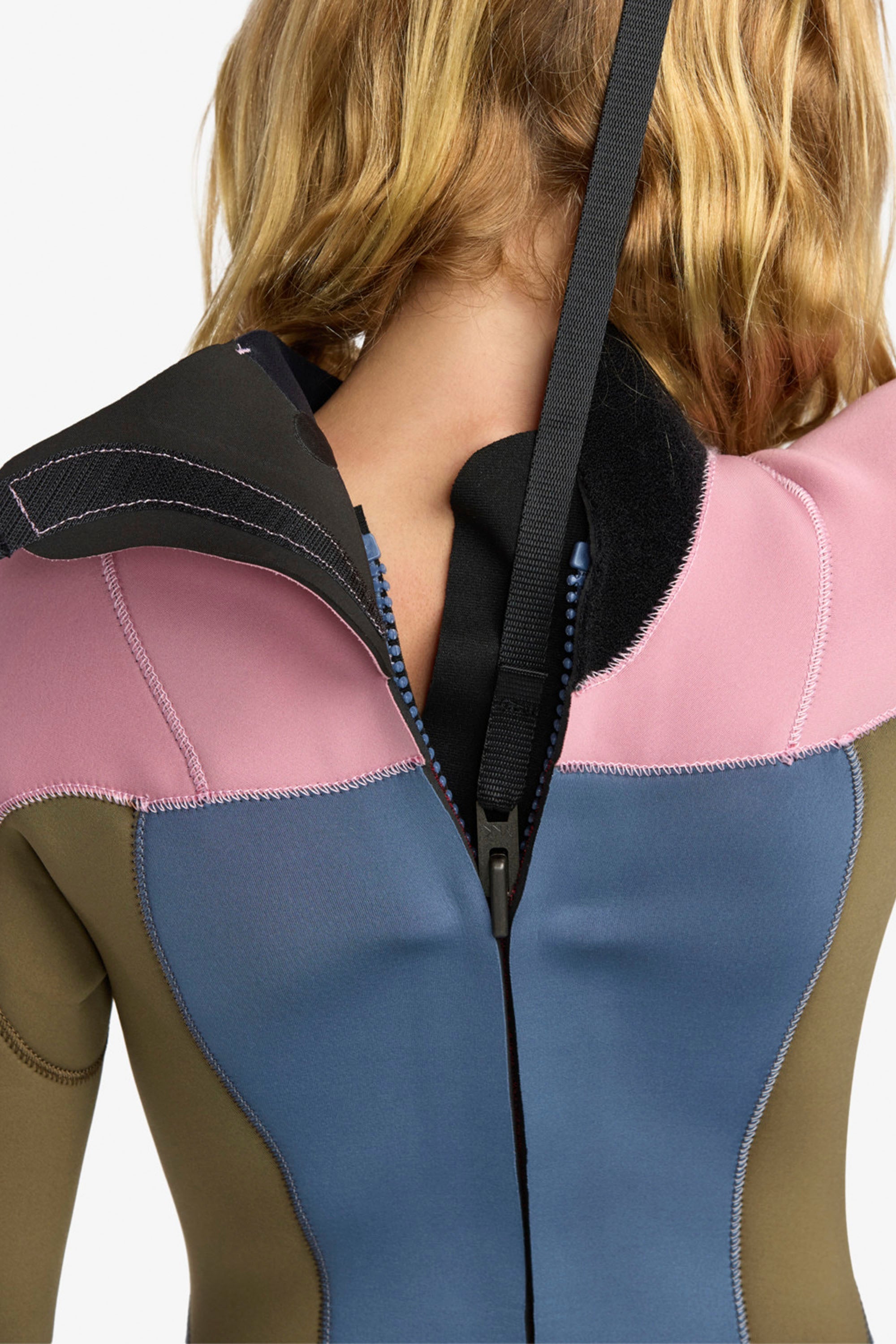 ROXY - PROLOGUE - 3/2MM - BACK ZIP - ASH - GIRL