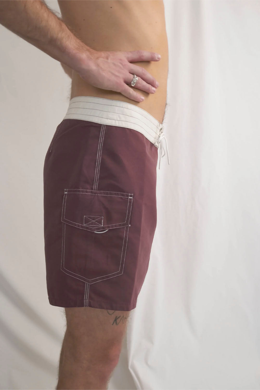 LA REINA BOARDSHORTS - BERENJENA LEROY BOARDSHORT - MAN