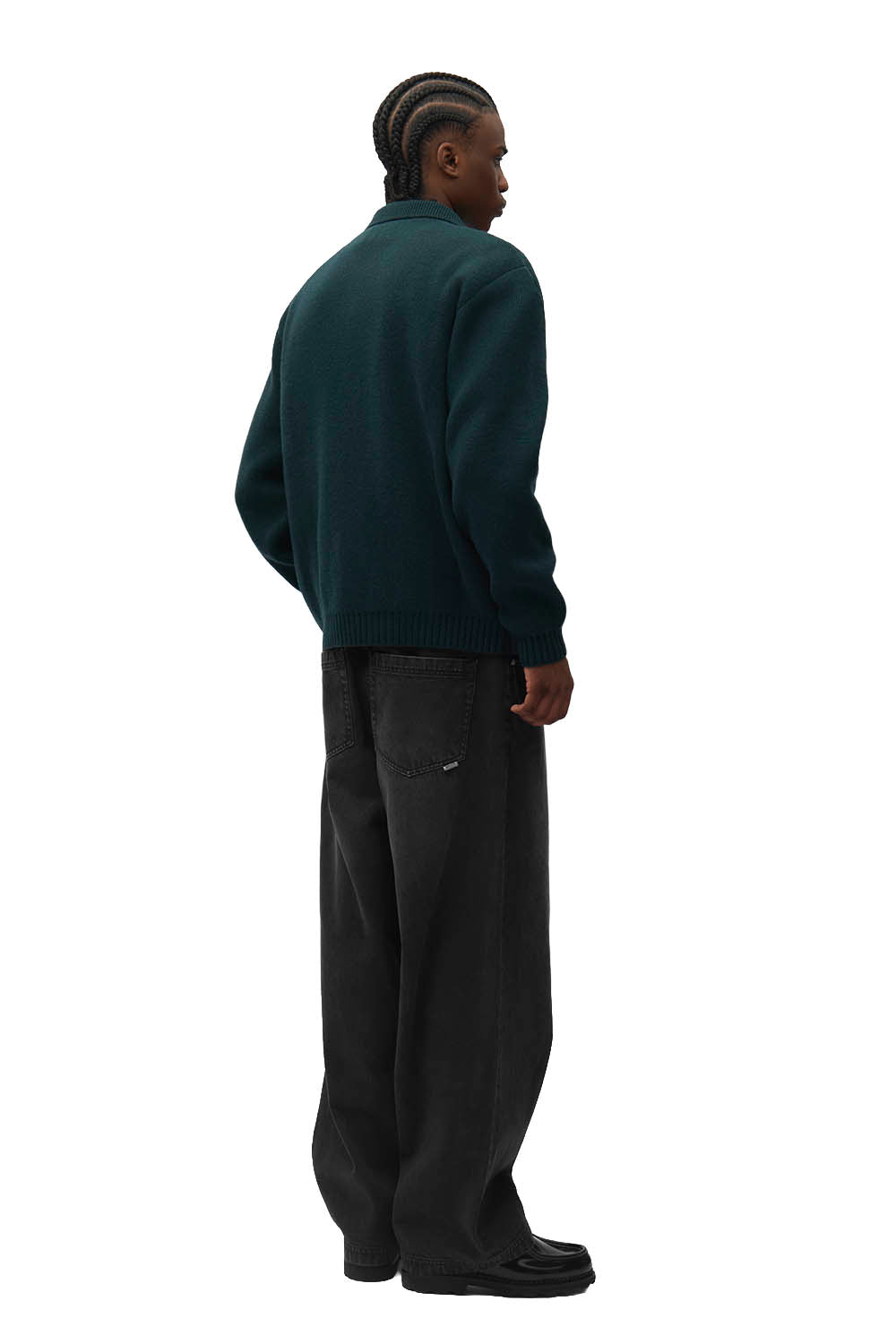 ARTE - CABLE KNIT ZIP CARDIGAN