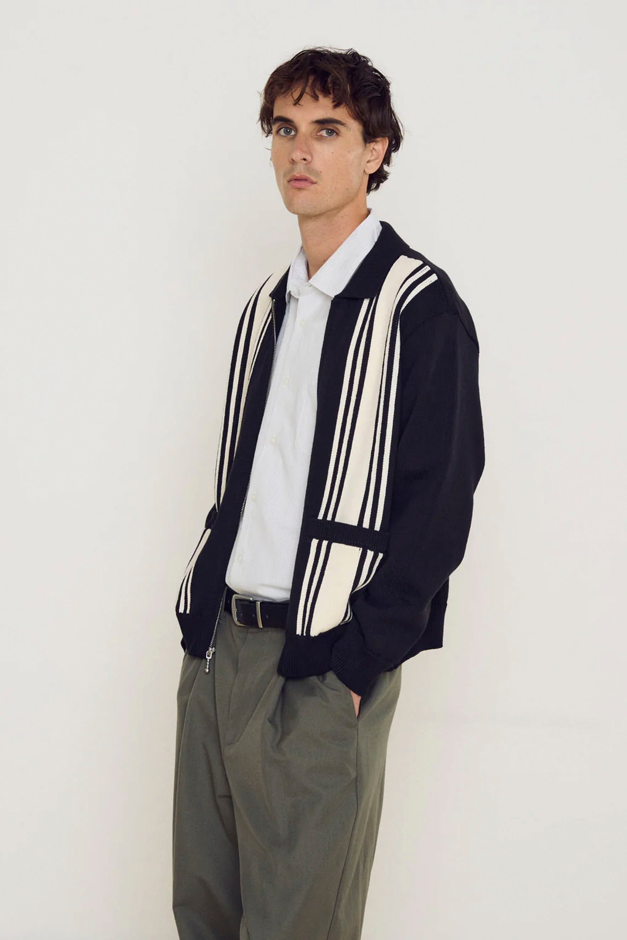 OBEY - MATT ZIP UP SWEATER