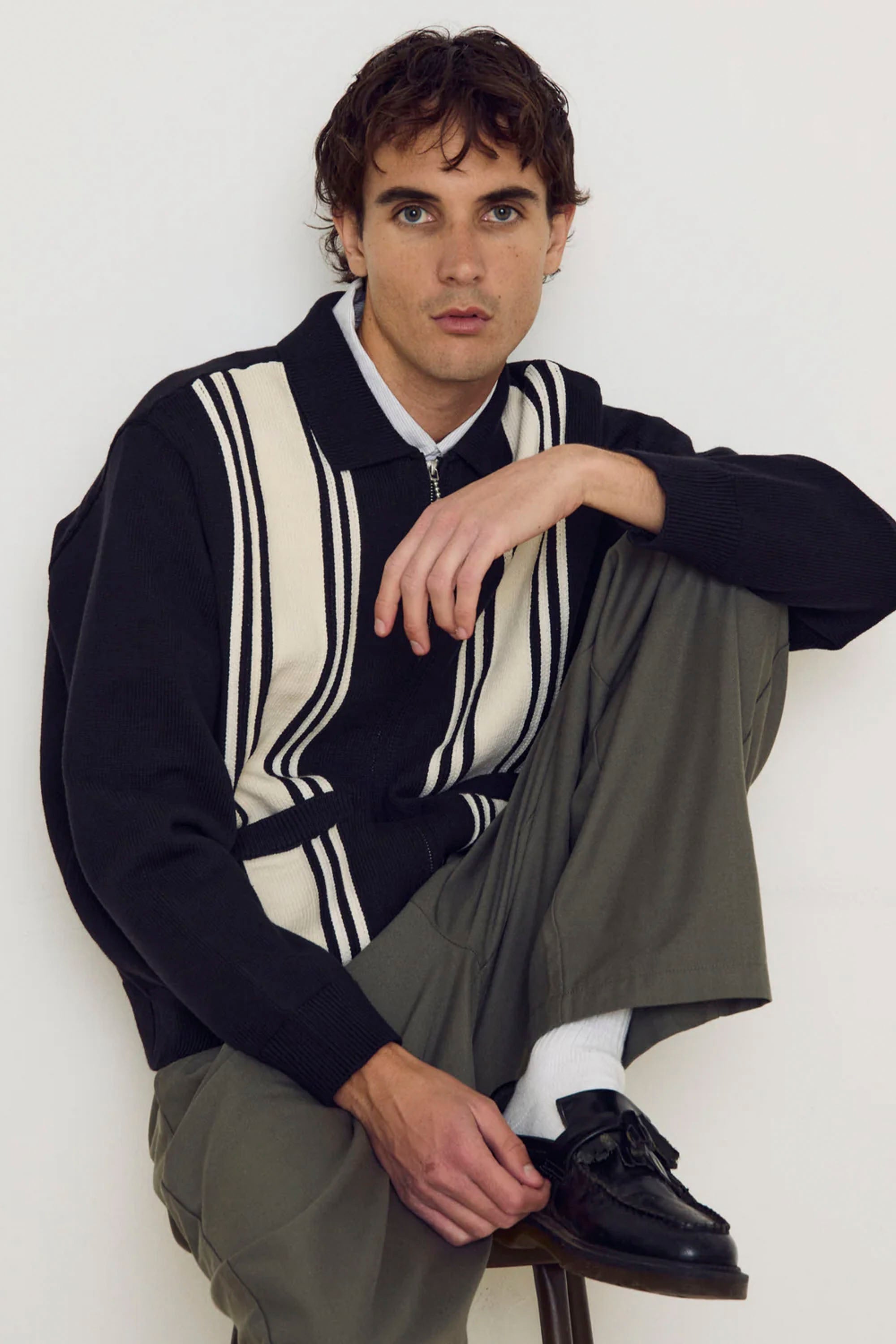 OBEY - MATT ZIP UP SWEATER