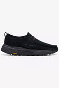 CLARKS - WALLA EDEN LO - BLACK SUEDE - MAN