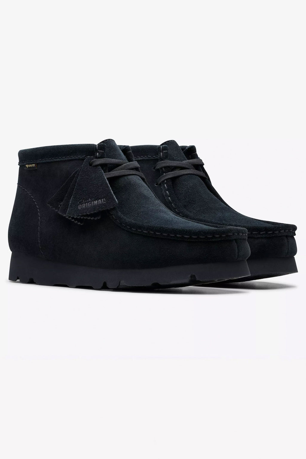 CLARKS - WALLABEE BOOT GTX - MAN - BLACK SUEDE
