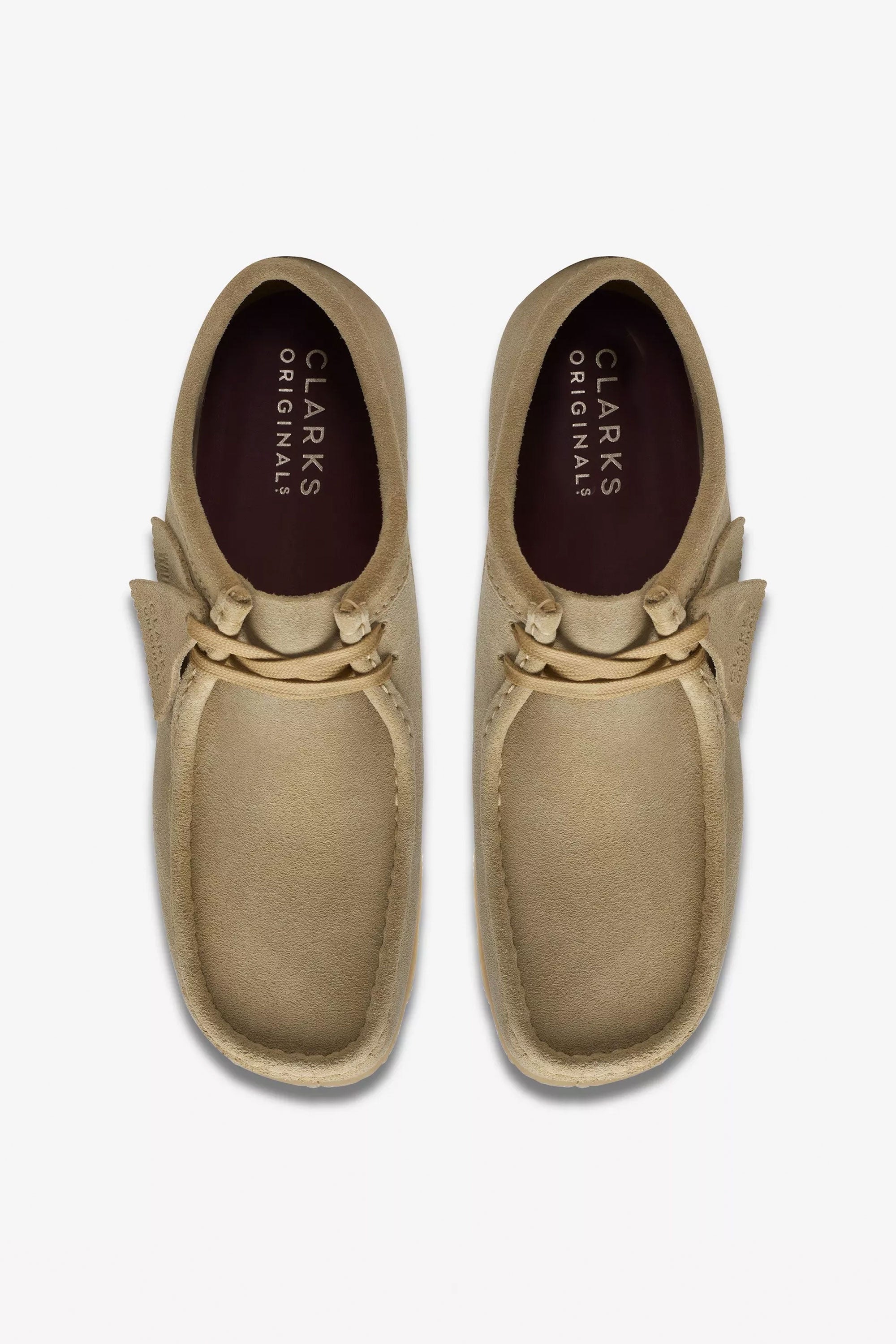 CLARKS - WALLABEE - MAPLE SUEDE - MAN