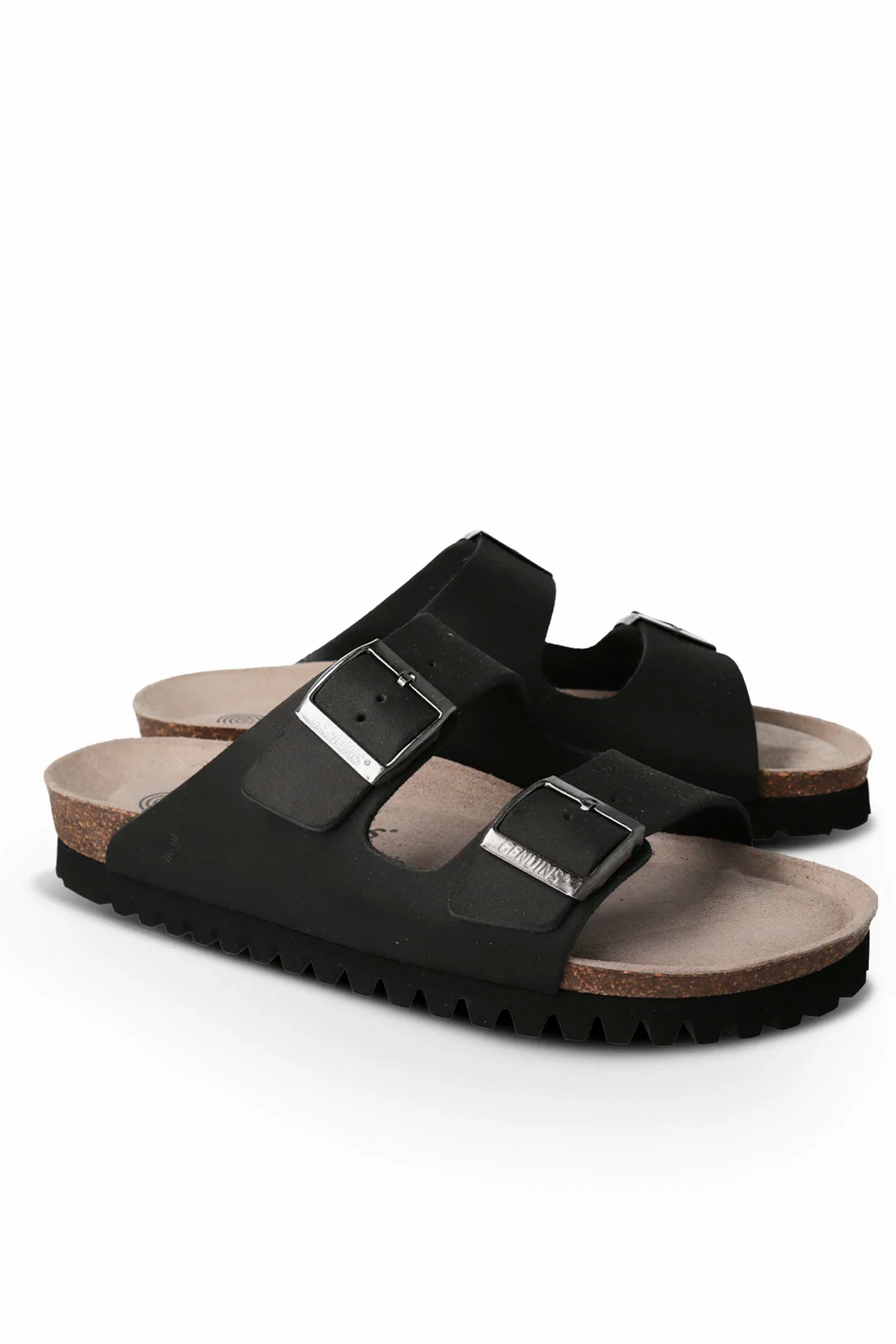 GENUINS - HAWAII OILED LEATHER BLACK - MAN