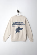 PUKAS SURF SHOP - SAN SEBASTIAN HALF ZIP CREW - ICE GREY