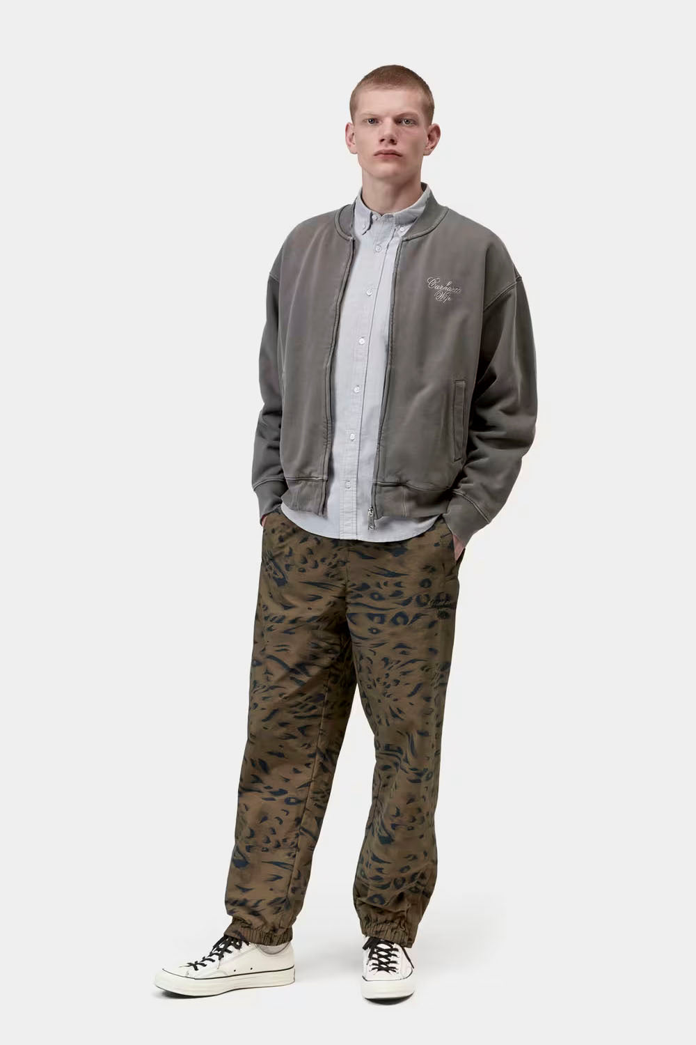 CARHARTT WIP - LONGHAND BOMBER FLEECE