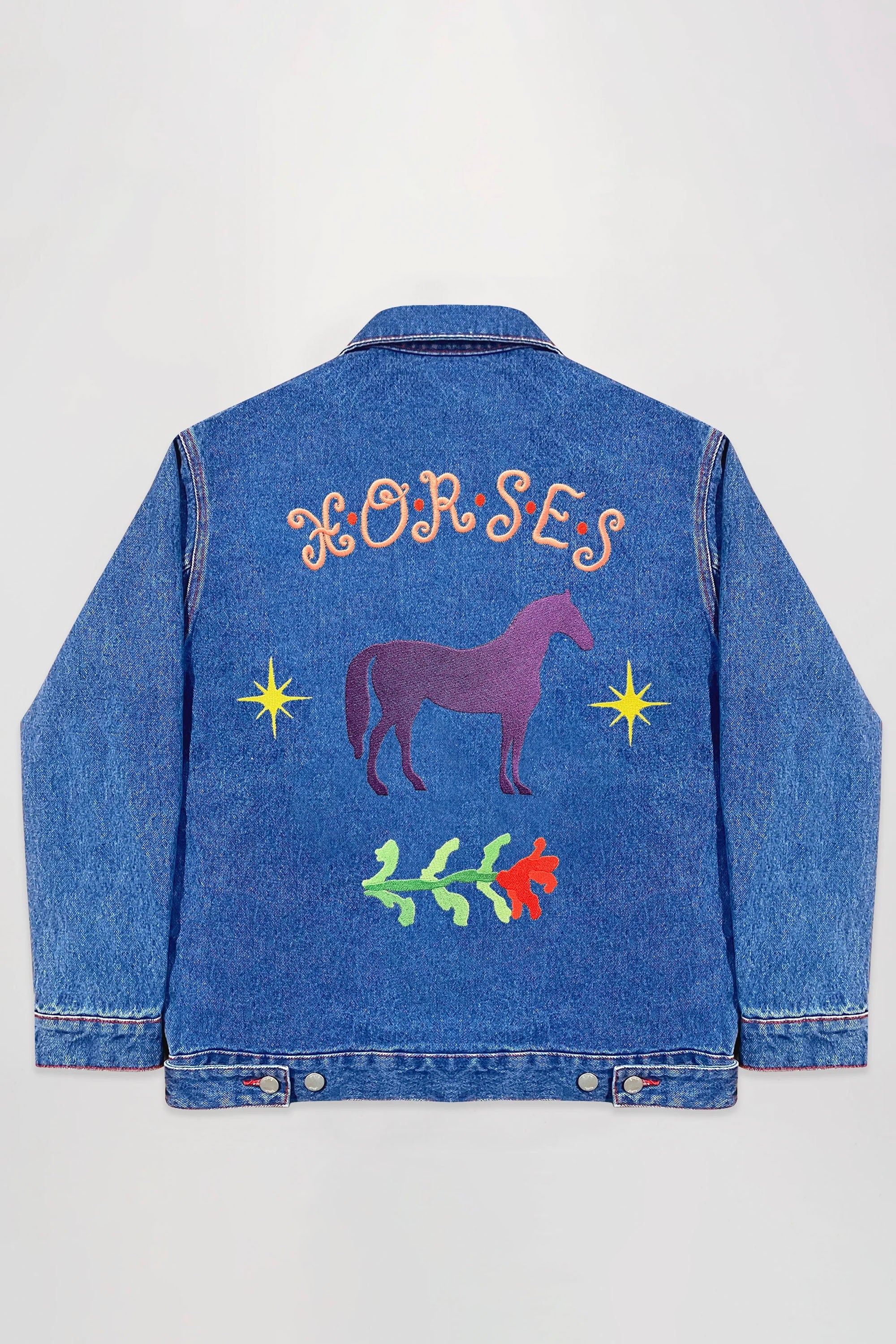 ENCRÉ - HORSES DENIM JACKET