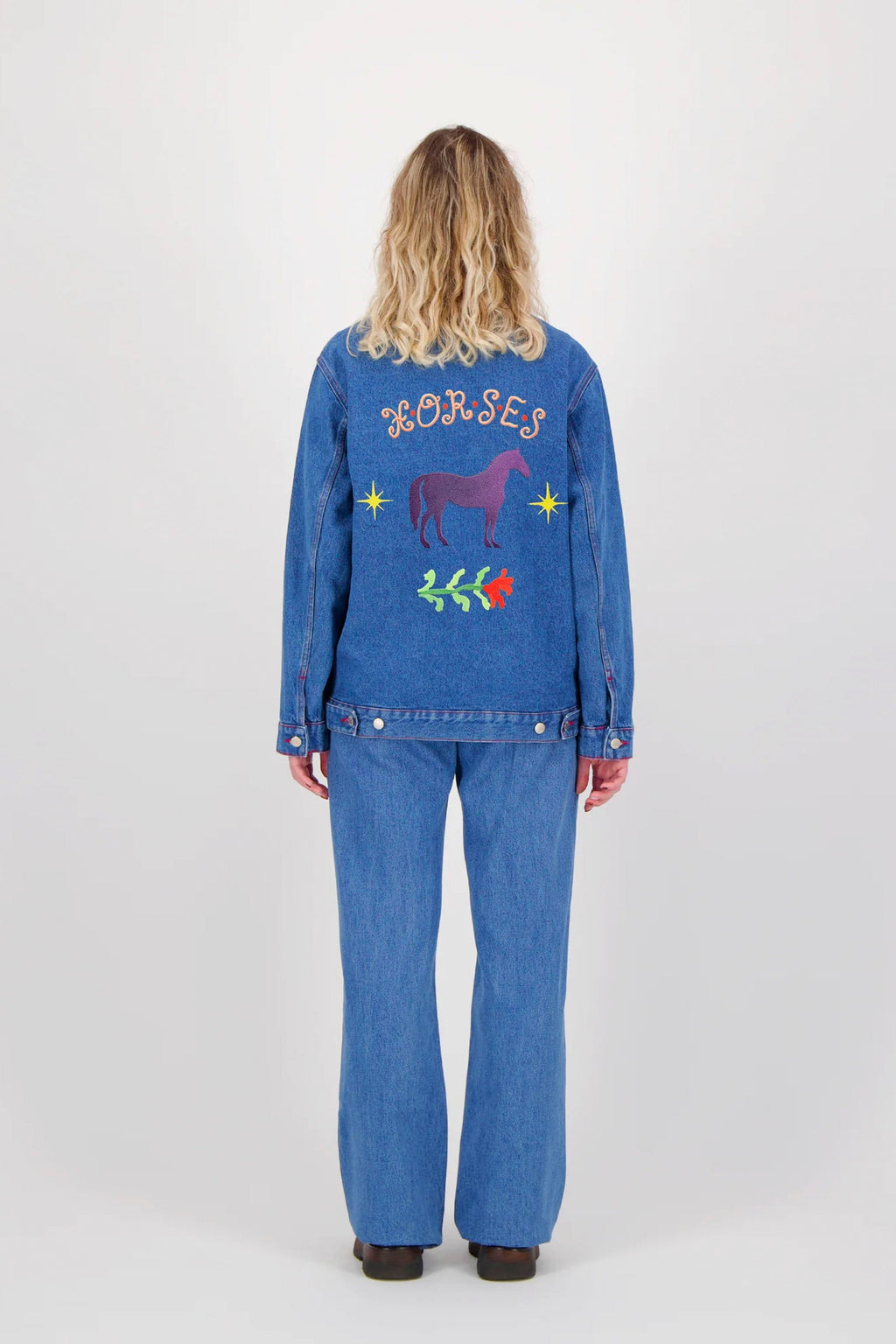 ENCRÉ - HORSES DENIM JACKET