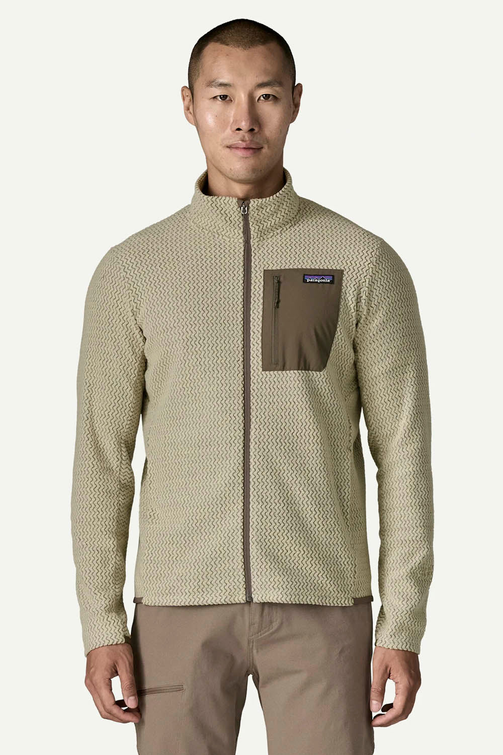 PATAGONIA - R1 AIR JACKET - PELICAN