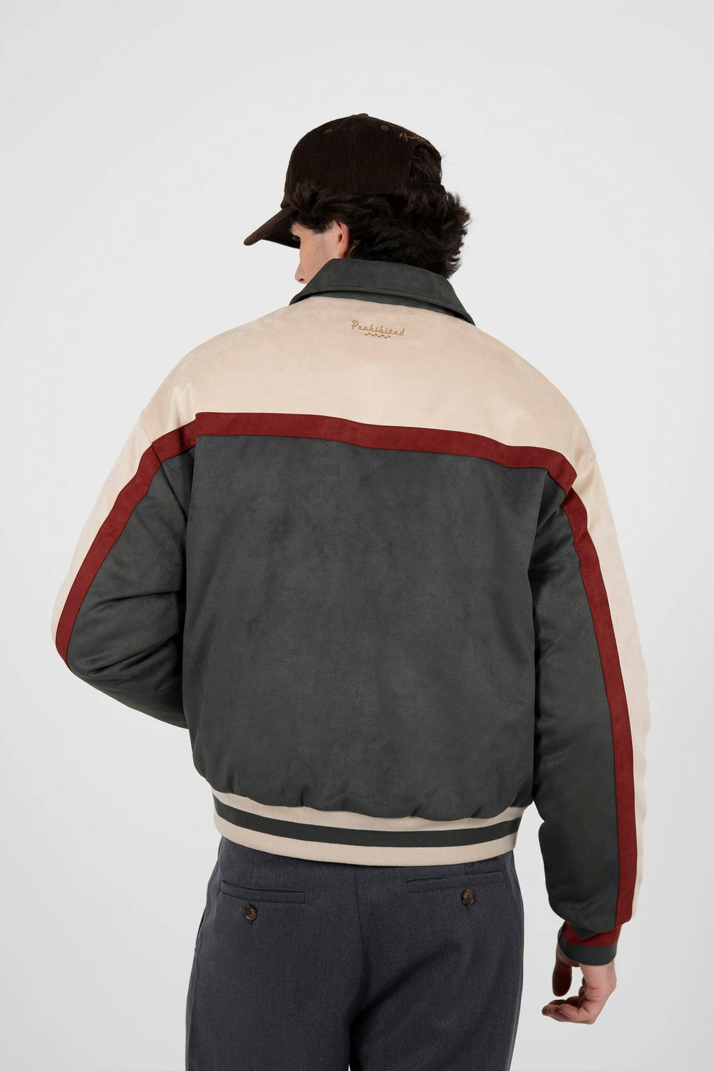 PROHIBITED - SUEDE CLUB JACKET