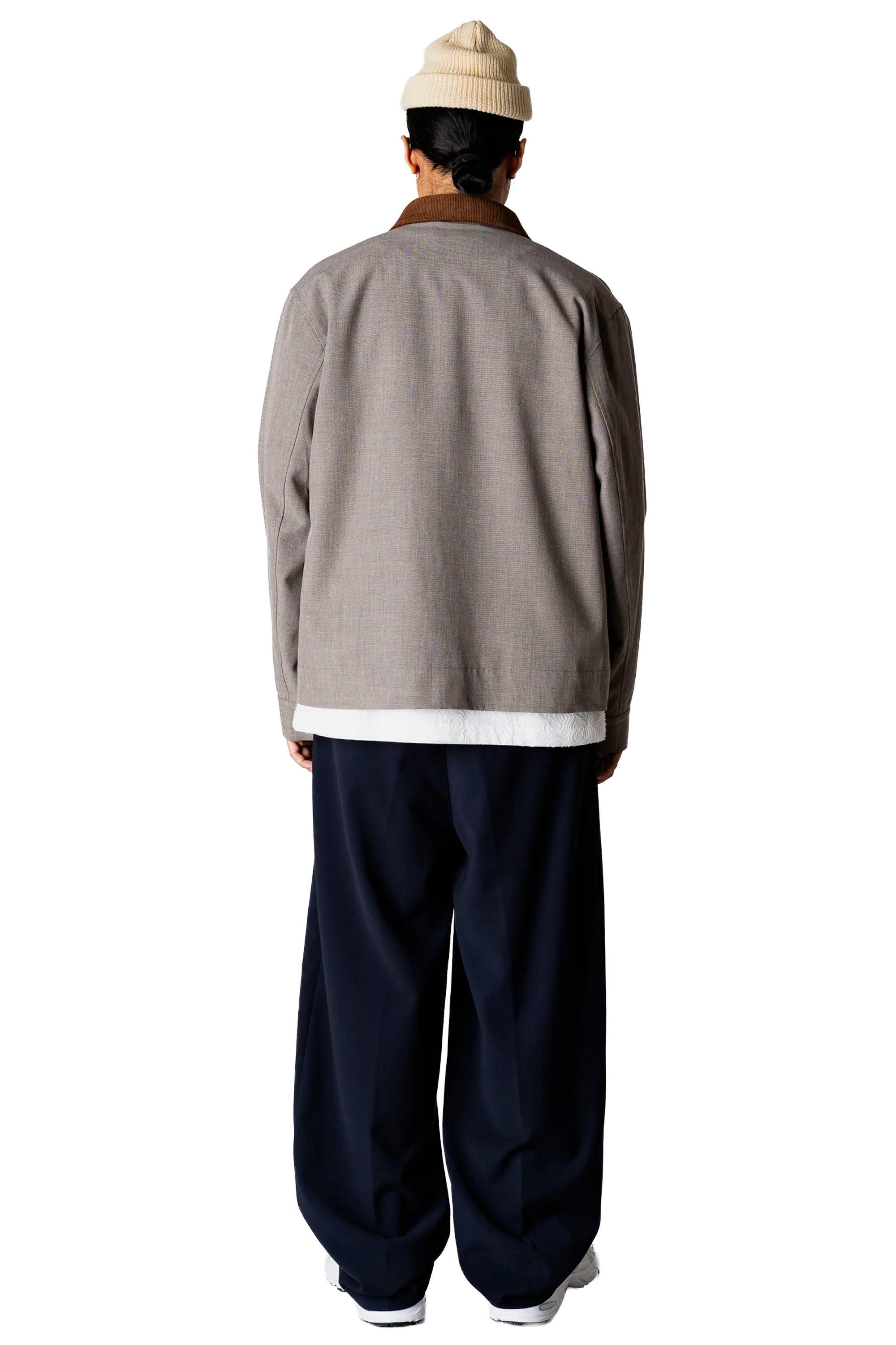 WOODBIRD - WBKIN GUAN WORK JACKET - SAND MELANGE