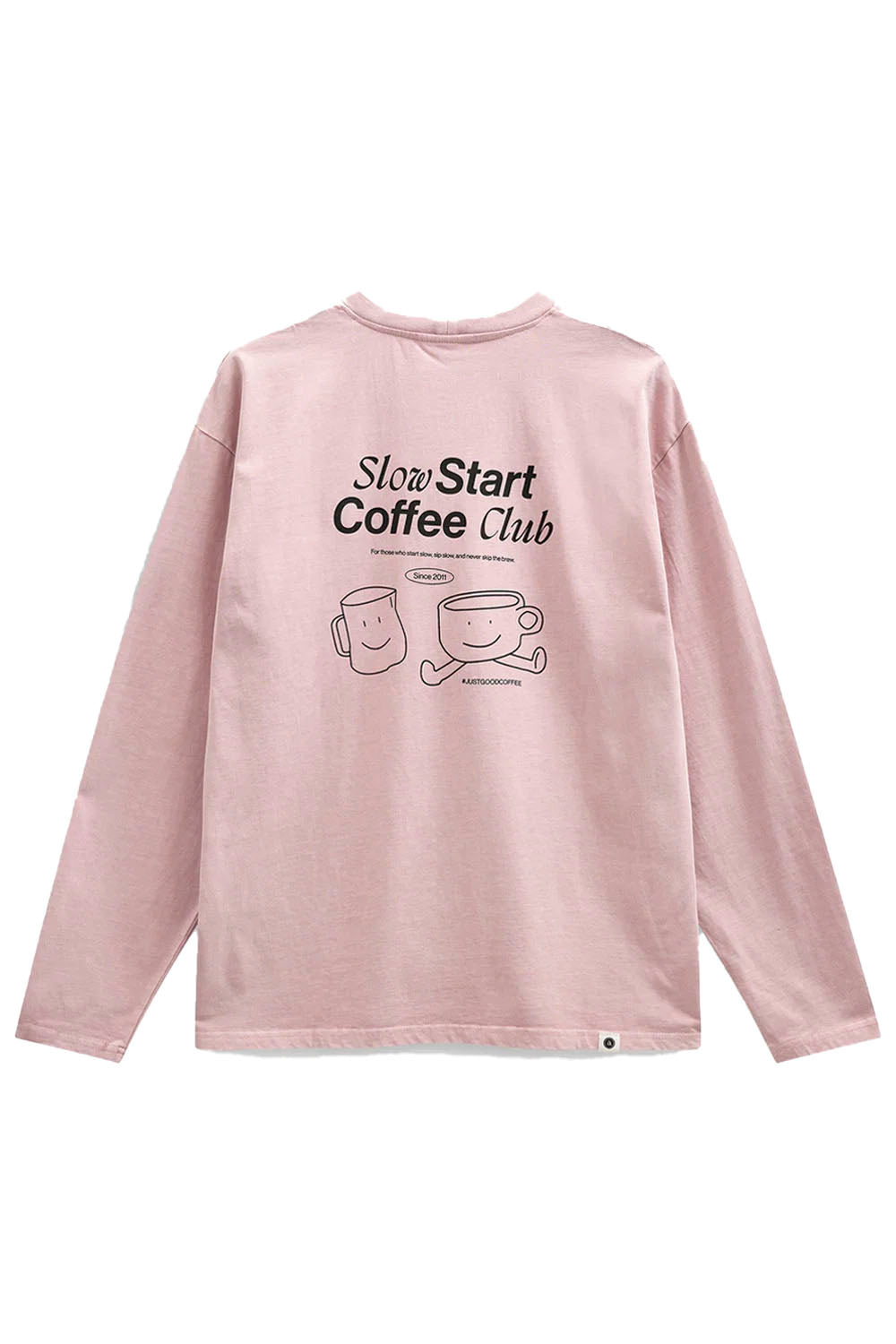 ANERKJENDT - AKVILLADS COFFEE LONG SLEEVE TEE