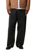 CARHARTT WIP - BRANDON PANT - BLACK STONE WASHED