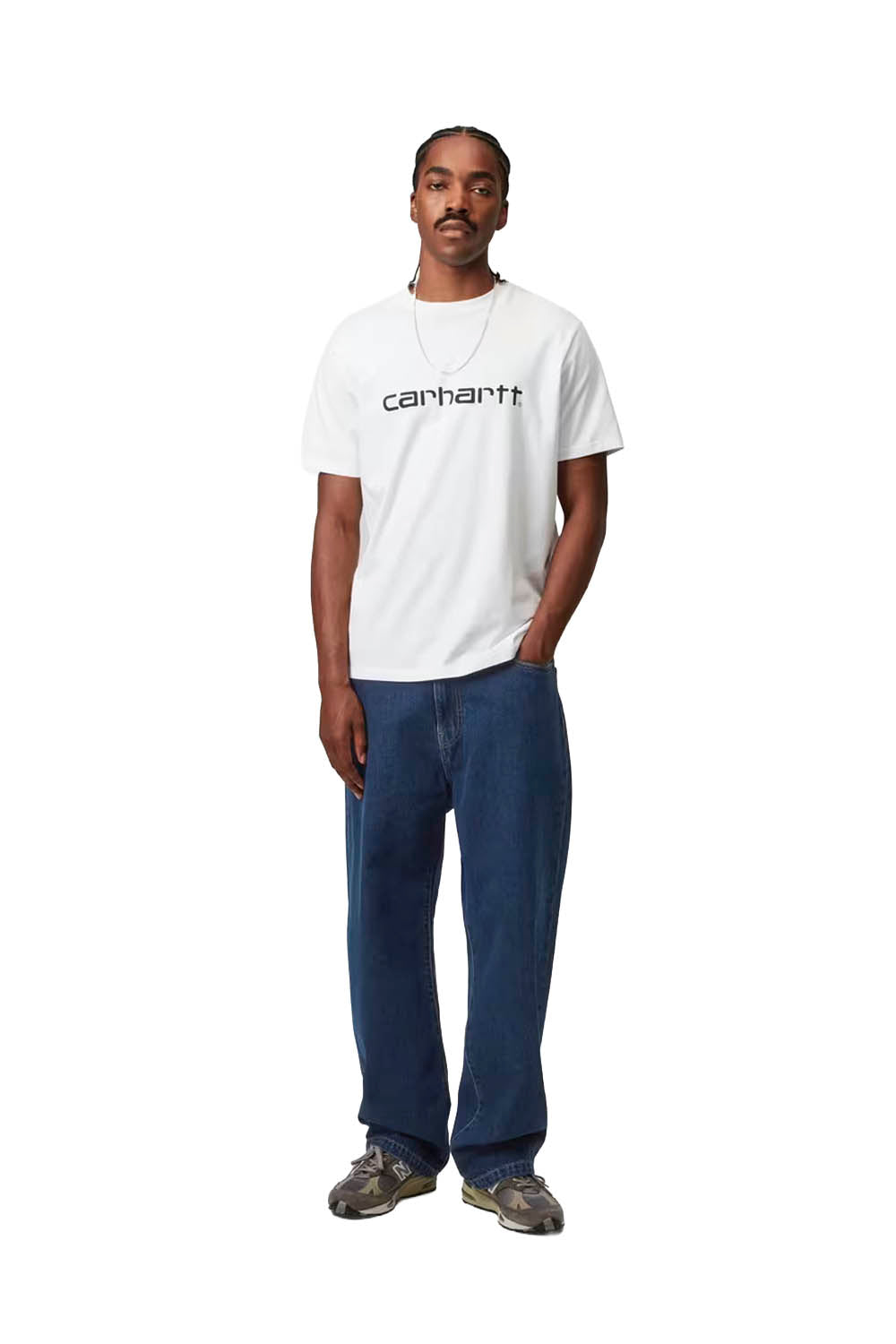 CARHARTT WIP - LANDON PANT - BLUE STONE WASHED