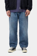 CARHARTT WIP - AARON PANT - BLUE MARBLE USED