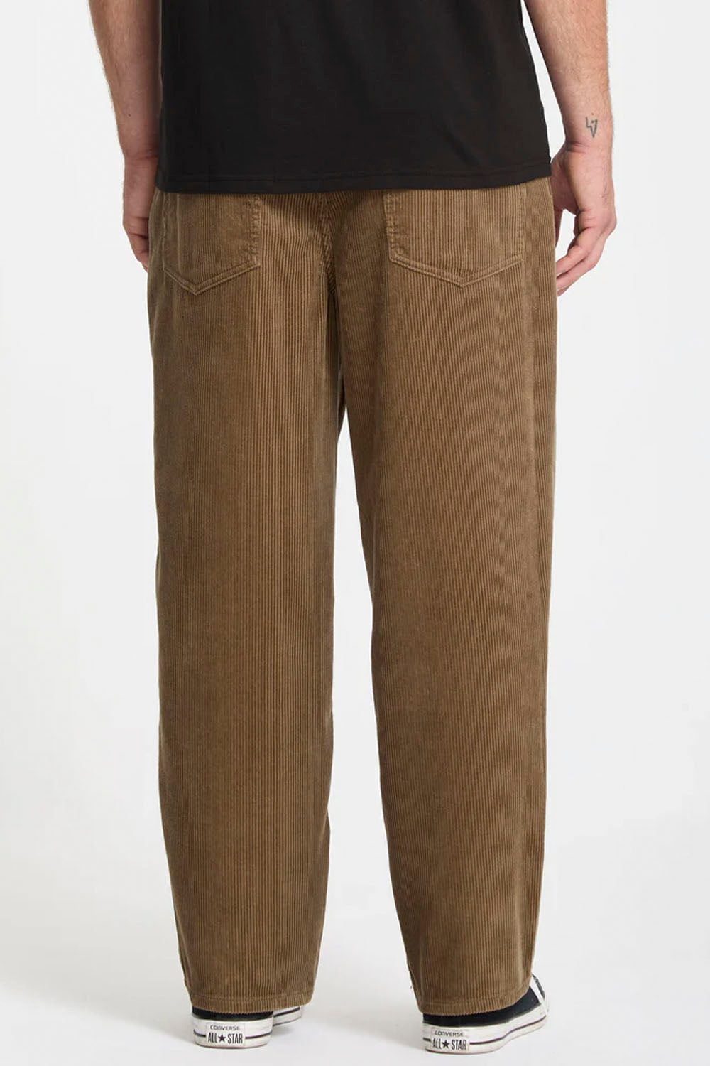 VOLCOM - BILLOW TAPERED CORD PANT - ERMINE