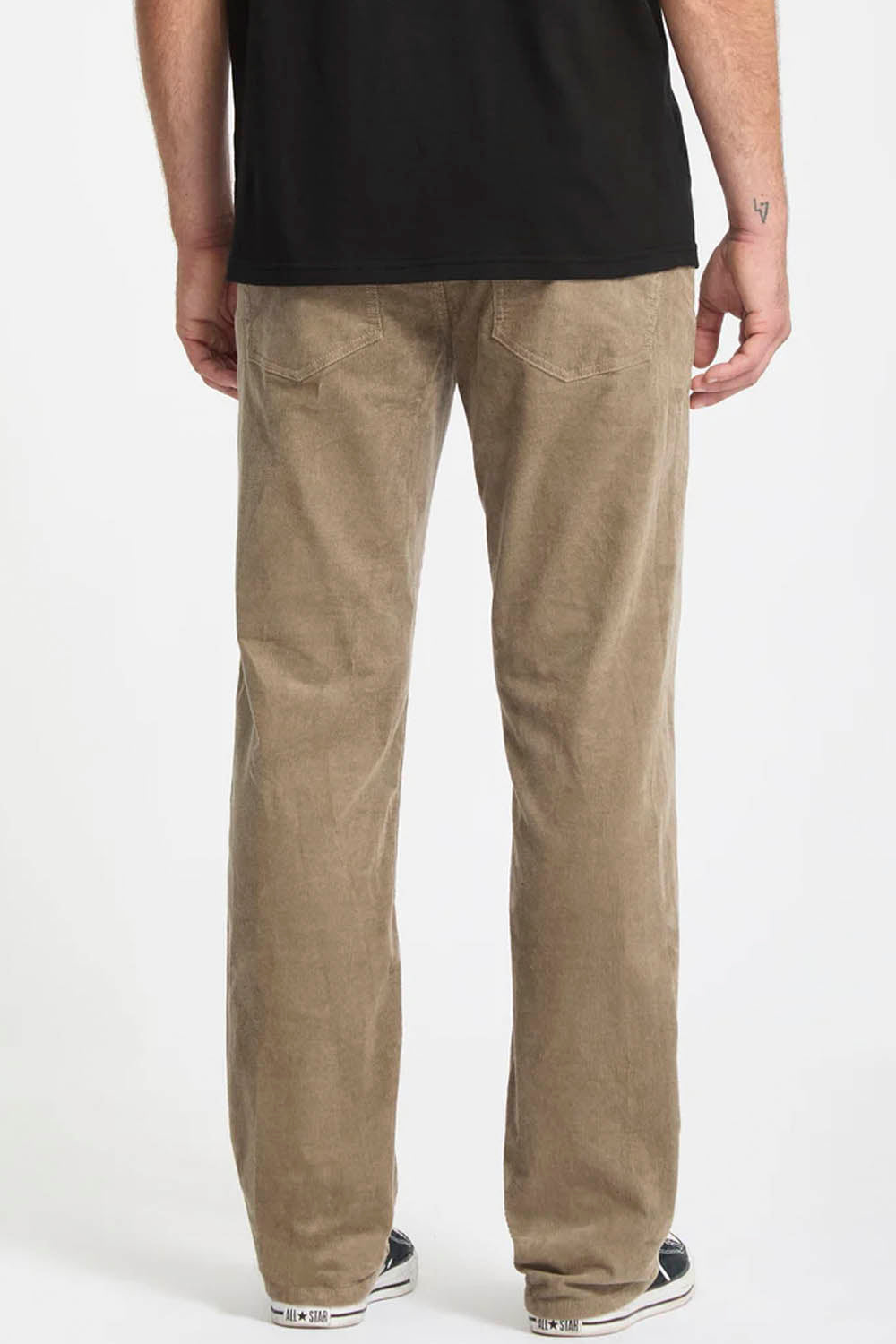 VOLCOM - SOLVER 5 POCKET CORD PANT - BRINDLE