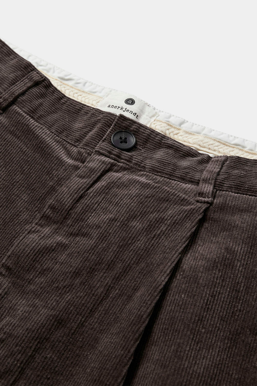 ANERKJENDT - AKJAKOB CORD PANTS - MAGNET