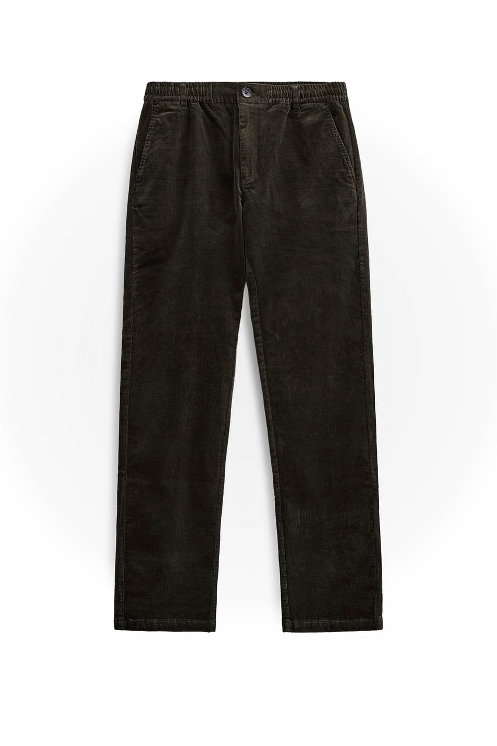 ANERKJENDT - AKJAN ELASTIC CORD PANTS - FOREST NIGHT