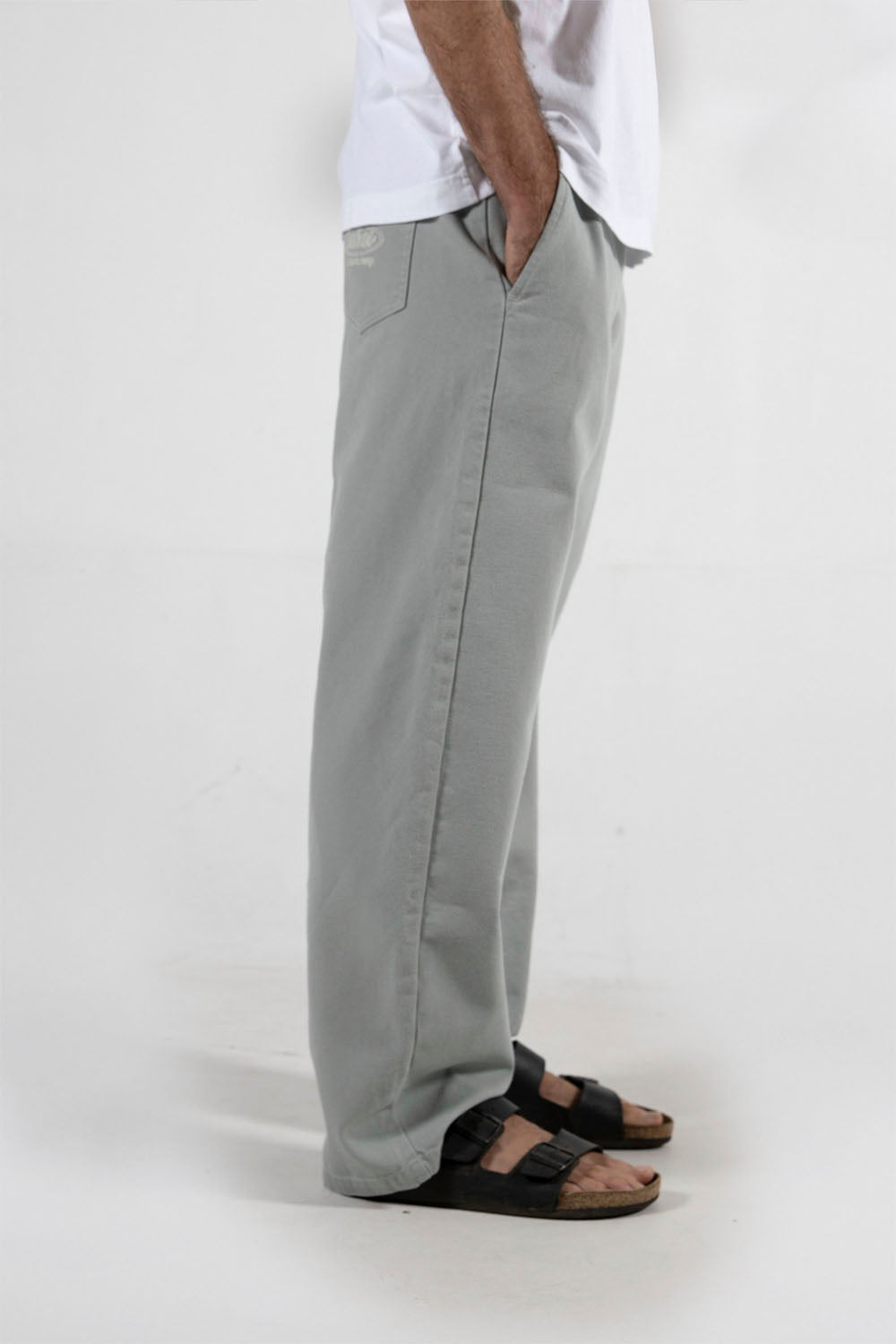 PUKAS - CONTRAST CANVAS PANT